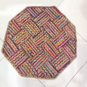 Octagon Multicolor Rug Carpet – Unique & Vibrant